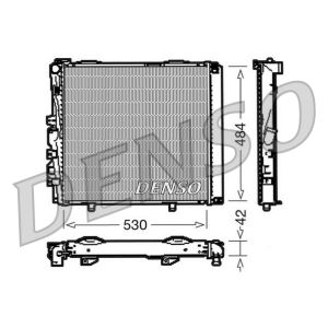 Arrefecedor do motor DENSO DRM17040