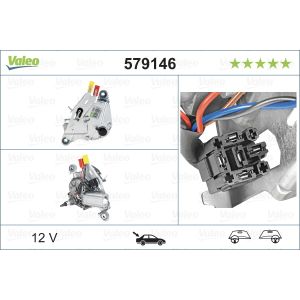 Motor de limpiaparabrisas VALEO 579146