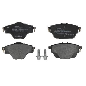 Bremsbelagsatz DELPHI LP2509, Hinten
