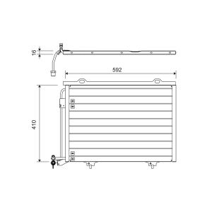 A/C-kondensor VALEO 817562