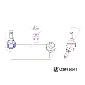 Haste/braço, estabilizador BLUE PRINT ADBP850019