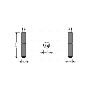 Trockner, Klimaanlage AVA COOLING RTD493