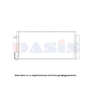 A/C-kondensor AKS DASIS 082051N