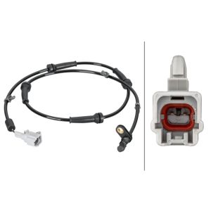 ABS-sensor HELLA 6PU 012 806-731