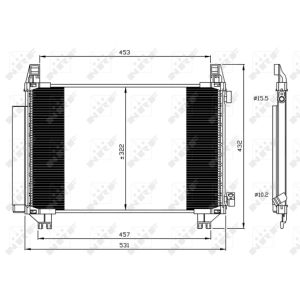 Condensor, airconditioning EASY FIT NRF 350062