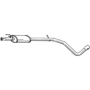 Mittelschalldämpfer BOSAL 286-115