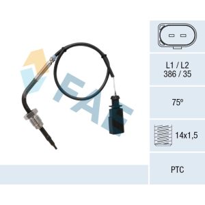 Abgastemperatursensor FAE 68084