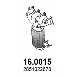 Catalisador ASSO MARMITTE SRL 16.0015