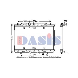 Motorkühler AKS DASIS 070148N
