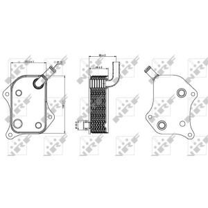 Ölkühler, Motoröl NRF 31237