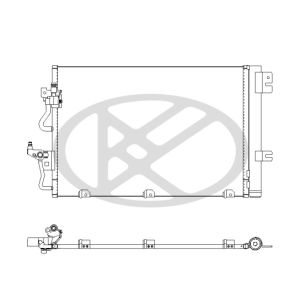 Condenseur (climatisation) KOYORAD CD460646
