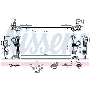 Intercooler NISSENS 961534