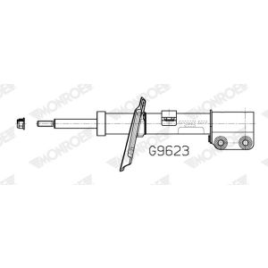 Amortecedor de choque MONROE ORIGINAL (Gas Technology) MONROE G9623