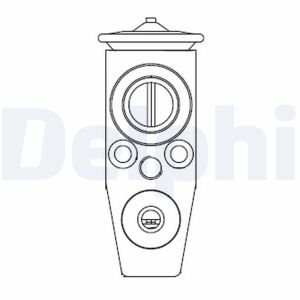 Soupape d'expansion (climatisation) DELPHI CB1011V