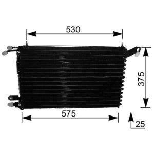 Kondensator, Klimaanlage MAHLE AC 215 000S