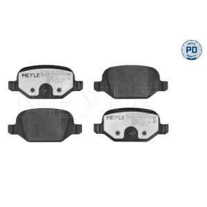Bremsbelagsatz, Scheibenbremse MEYLE 025 236 0113/PD