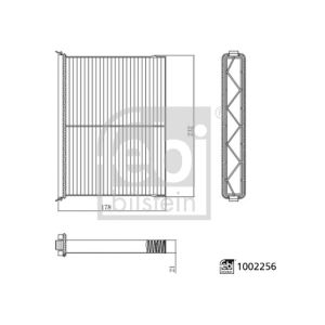 Innenraumfilter FEBI 1002256