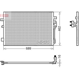 Condenseur (climatisation) DENSO DCN09145