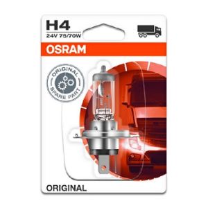 Glühlampe Halogen OSRAM H4 Standard 24V, 75/70W