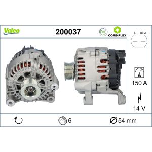 Dynamo / Alternator VALEO 200037