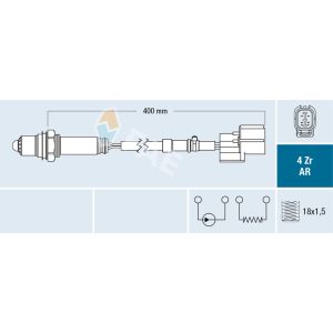 Sonde lambda FAE 75647
