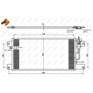 Condensor, airconditioning NRF 35762