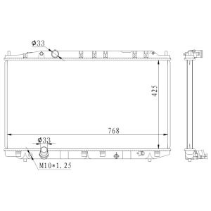 Radiatore NRF 59225