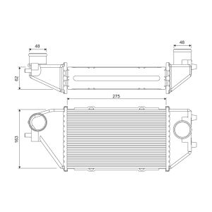 Intercooler VALEO 818381