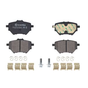 Conjunto de pastilhas de travão BREMBO P 61 122, atrás