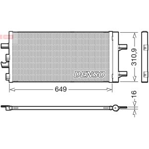 Condensatore, impianto di climatizzazione DENSO DCN05104