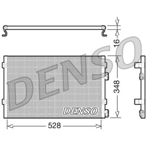 Condensator, airconditioning DENSO DCN06004