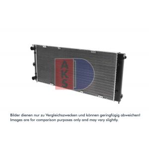 Motorradiateur  AKS DASIS 040460N
