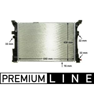 Arrefecedor do motor MAHLE CR 2169 000P
