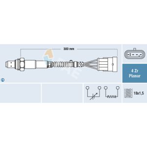 Sonda lambda FAE 77641