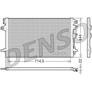 Condensador, sistema de ar condicionado DENSO DCN06005