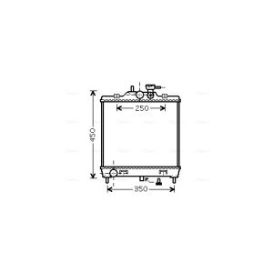 Raffreddatore motore AVA COOLING KA2063