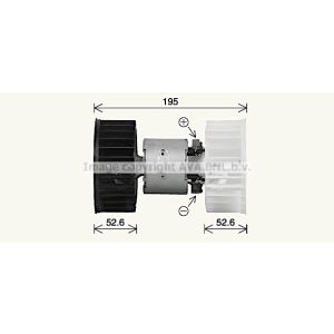 Ventilatore interno AVA COOLING BW8610