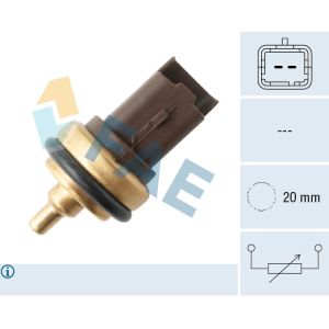 Sensor, temperatura do líquido de refrigeração FAE 33708
