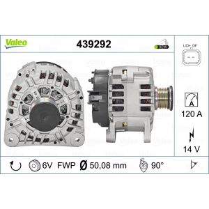 Drehstromlichtmaschine VALEO 439292