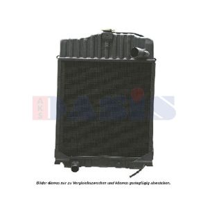 Radiador, arrefecimento do motor AKS DASIS 440156N