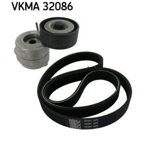 Jeu de courroies trapézoïdales (avec rouleaux) SKF VKMA 32086