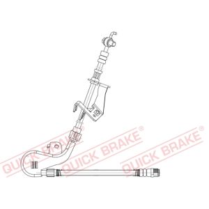 Flexible de frein QUICK BRAKE 58.875X