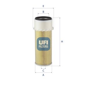 Luftfilter UFI 27.437.00