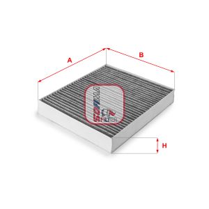 Filtre, air de l'habitacle SOFIMA S 4178 CA