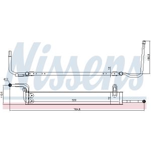 Oliekoeler NISSENS NIS 90631