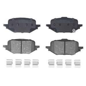 JAPANPARTS PA-405AF Kit pastiglie freno, Freno a disco