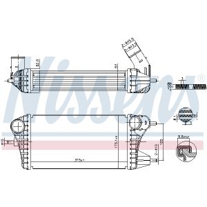 Intercooler NISSENS 961561