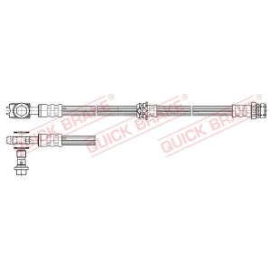 Bremsschlauch QUICK BRAKE 50.832X