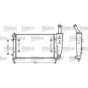Motorkylare VALEO 734457