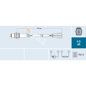 Sensor Lambda FAE 75607